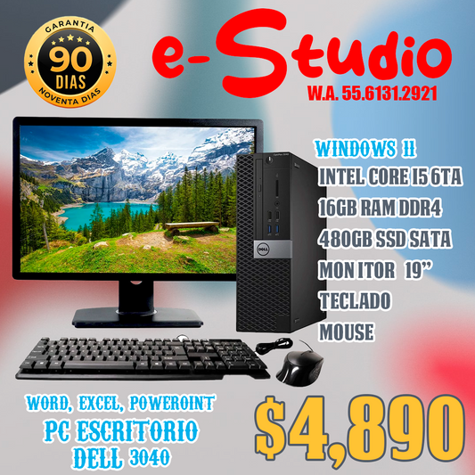Dell 3040 - PC de Escritorio